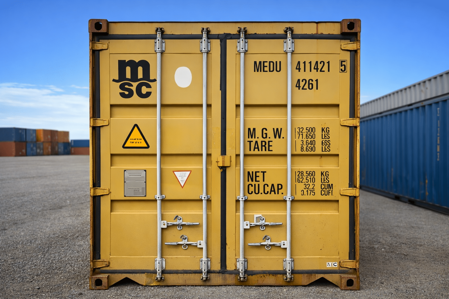 40ft Used Standard Shipping Container for Sale – Wind & Watertight - Image 2