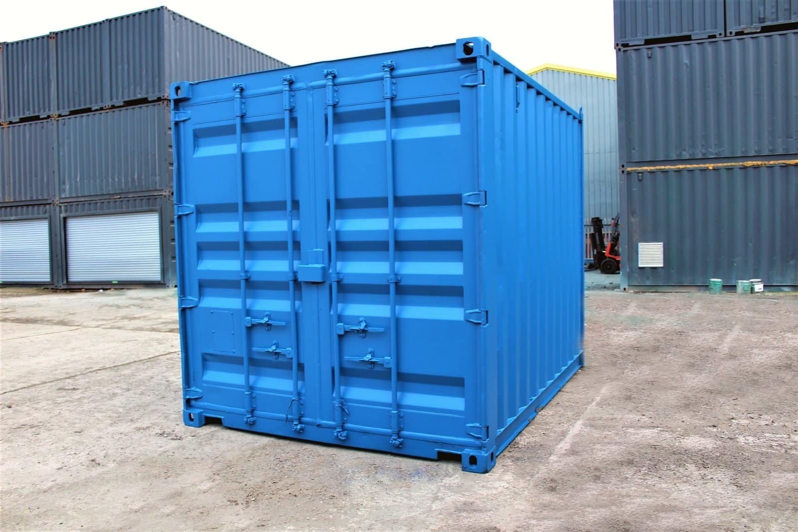 Used 10ft Cut Down Shipping Container – Wind & Watertight Steel Storage Unit - Image 2