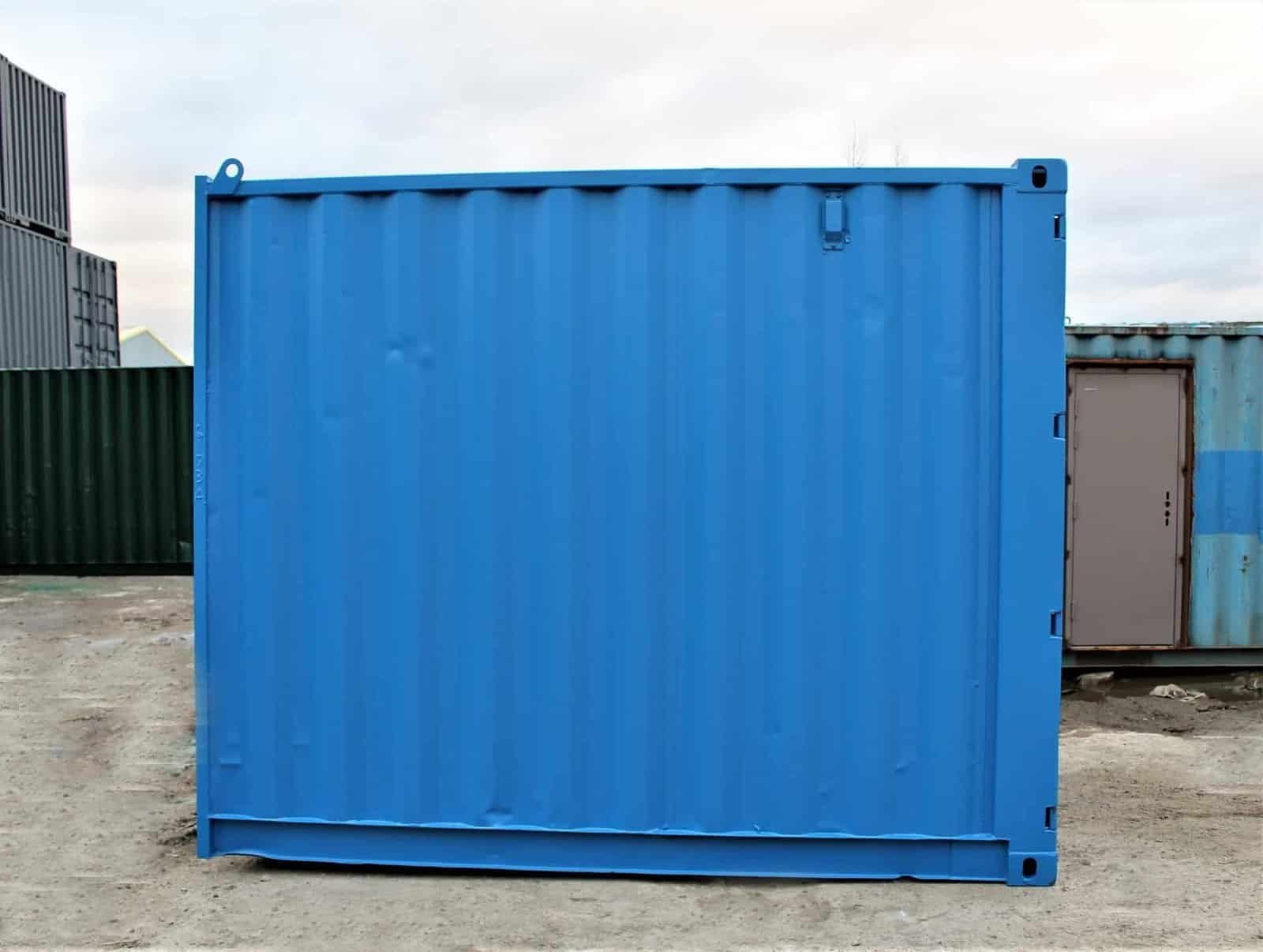 Used 10ft Cut Down Shipping Container – Wind & Watertight Steel Storage Unit - Image 3