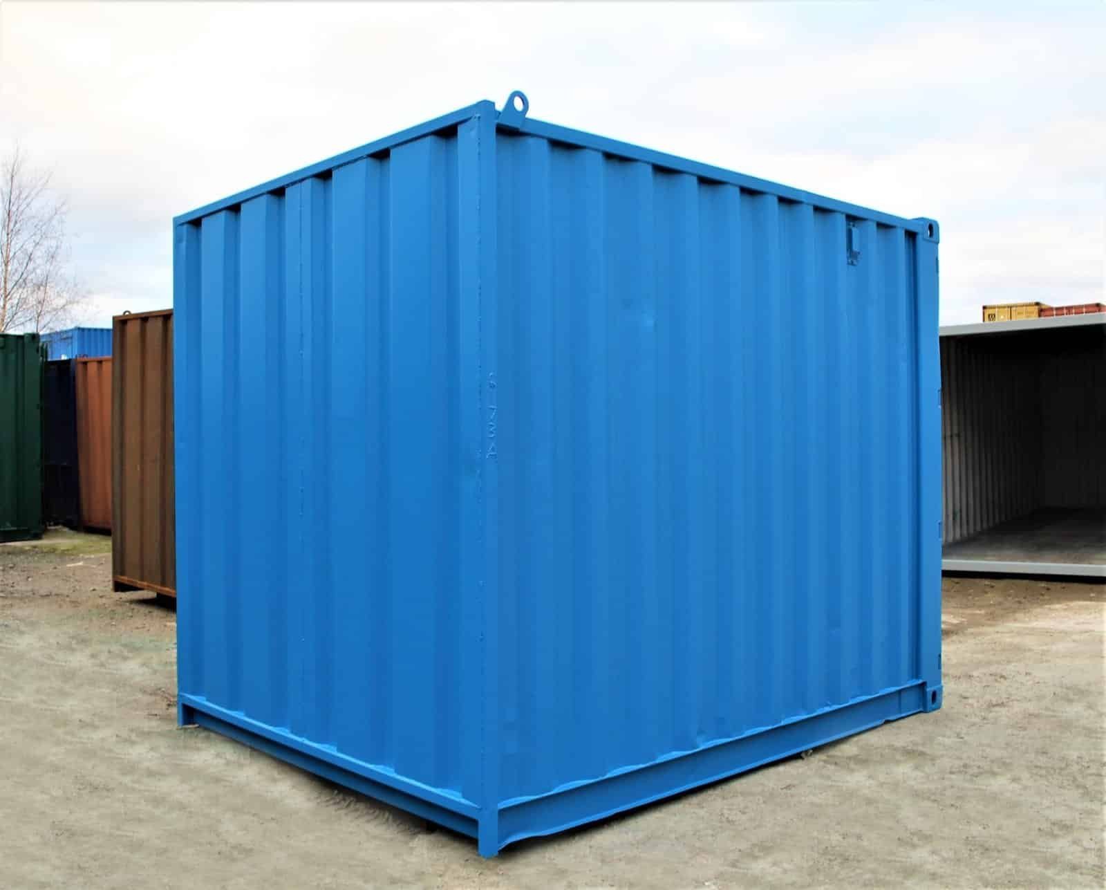 Used 10ft Cut Down Shipping Container – Wind & Watertight Steel Storage Unit - Image 5