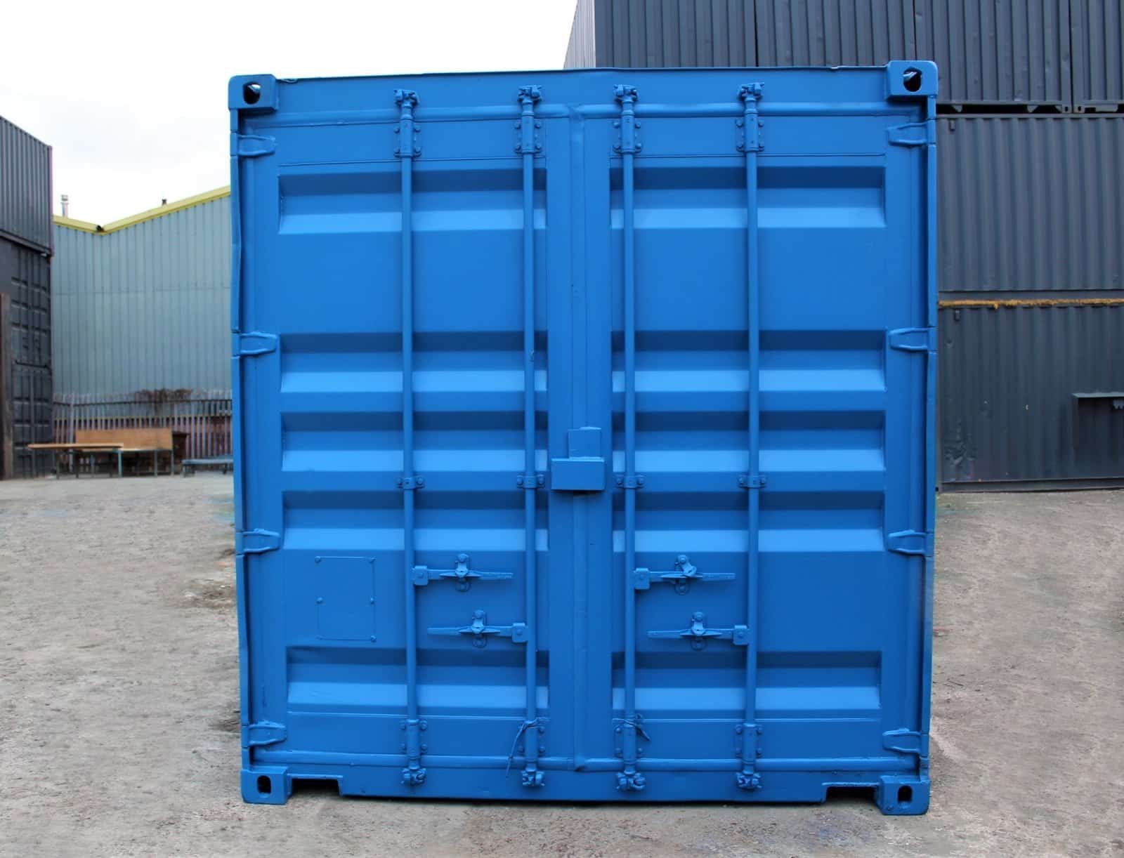 Used 10ft Cut Down Shipping Container – Wind & Watertight Steel Storage Unit - Image 6
