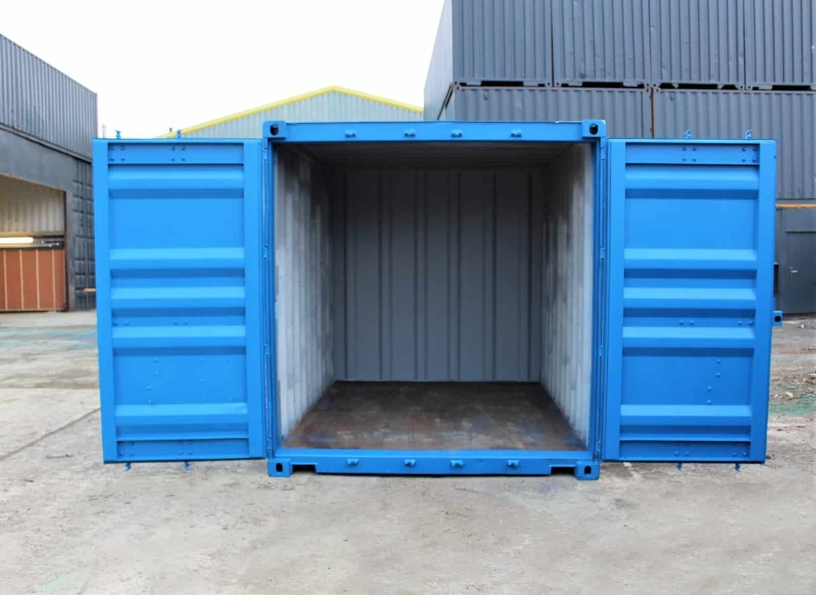 Used 10ft Cut Down Shipping Container – Wind & Watertight Steel Storage Unit - Image 7