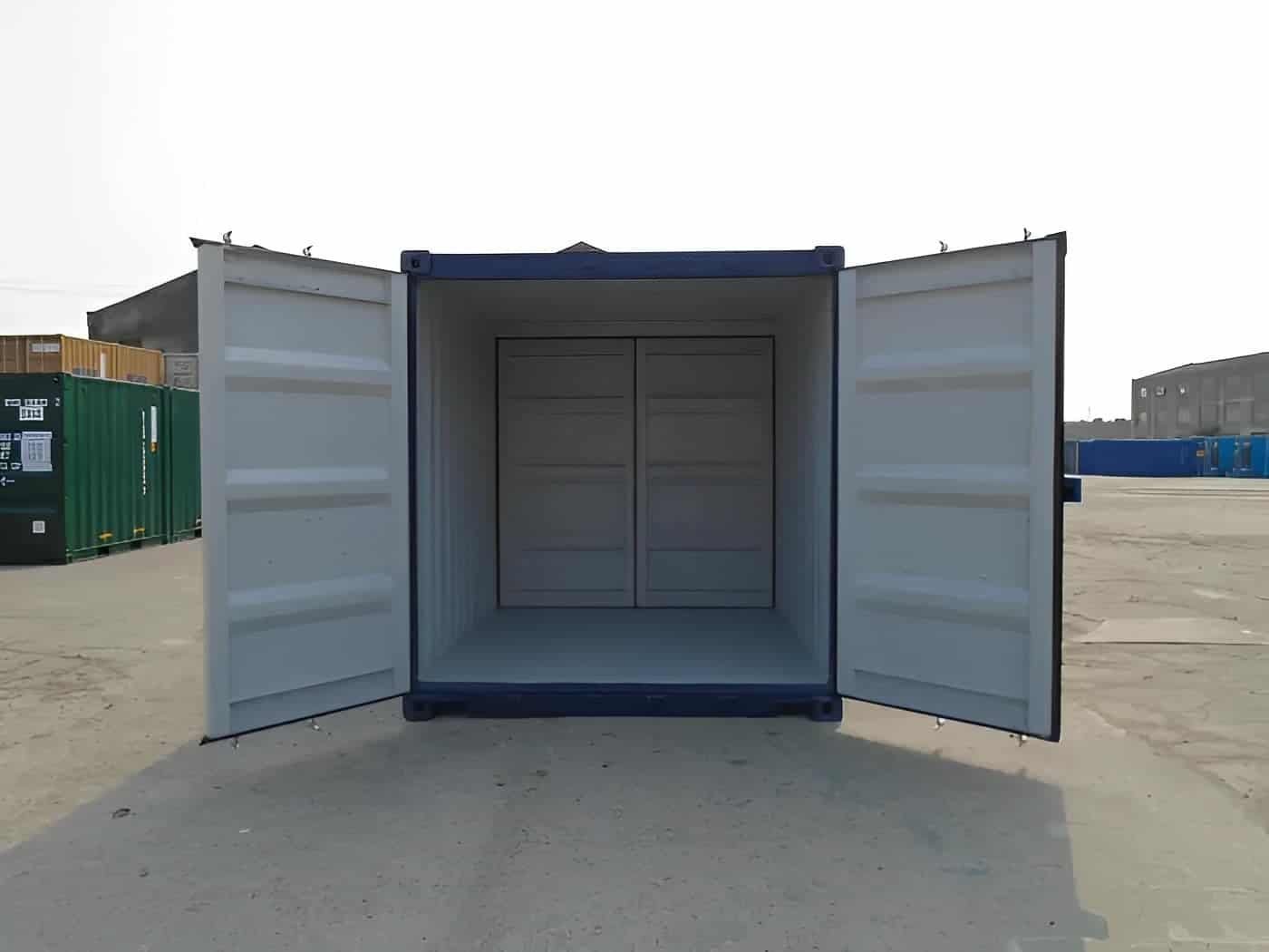 10ft Double Door Corten Steel Shipping Container – ISO & CSC Certified | Front & Rear Access - Image 4