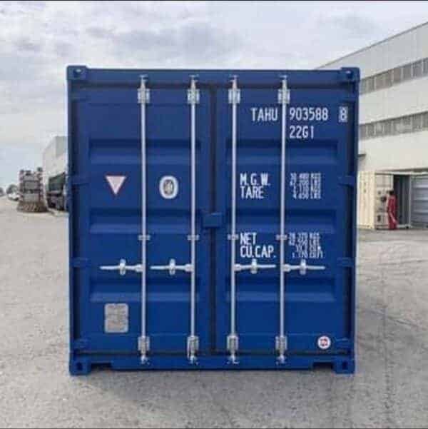 20ft High Cube Shipping Container – One Trip (9ft 6′ high) - Image 4