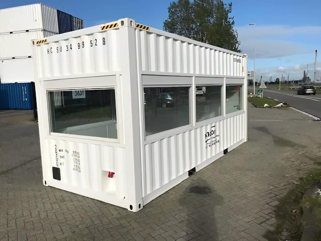 20ft High Cube Fixed Glazing Observation Shipping Container - Image 2