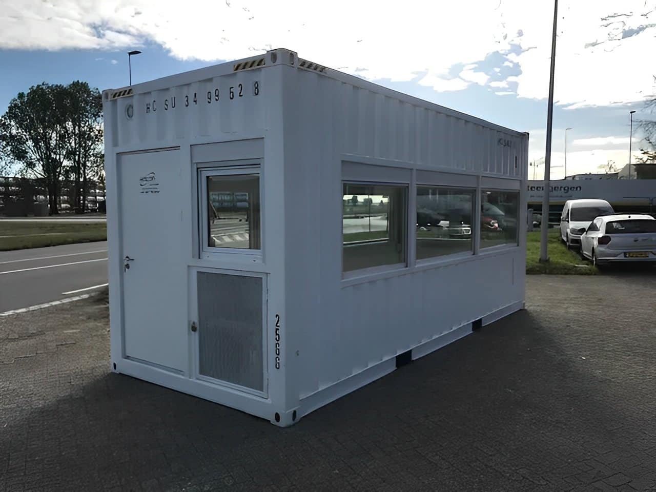 20ft High Cube Fixed Glazing Observation Shipping Container - Image 3