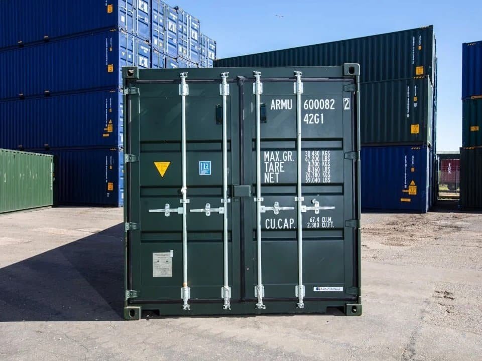 40 Ft High Cube Shipping Container for Sale – Extra Tall Steel Storage Container - Image 3