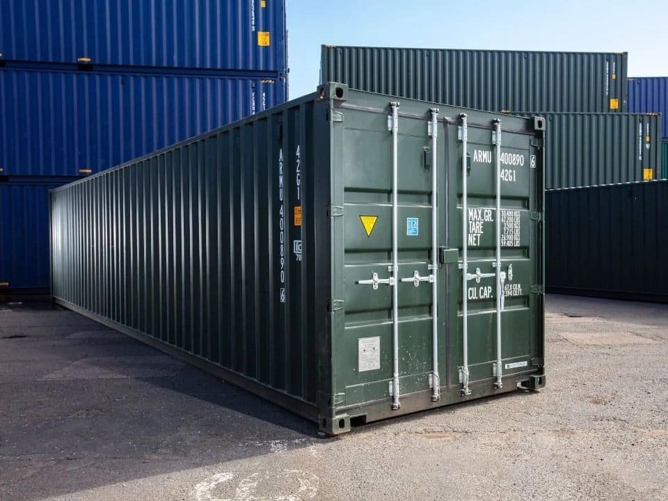 40 Ft High Cube Shipping Container for Sale – Extra Tall Steel Storage Container