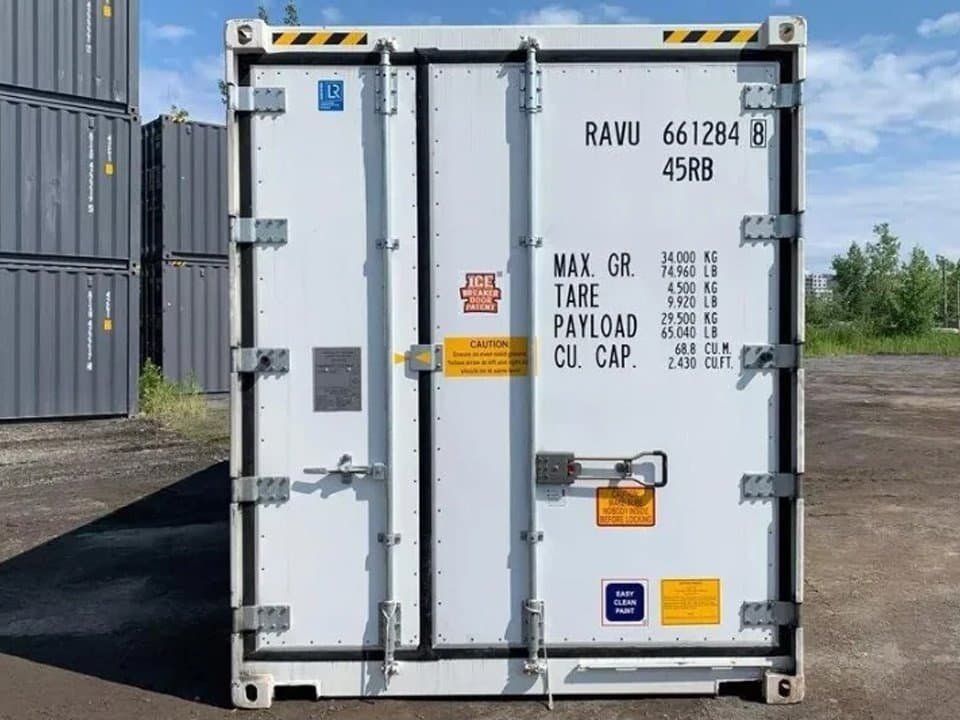 40ft High Cube Reefer Container – Refrigerated Shipping - Image 2