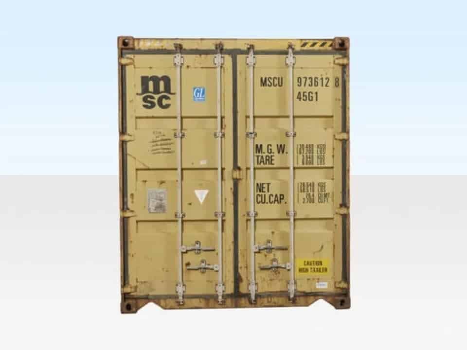 40Ft X 8Ft Used Shipping Container High Cube - Image 4