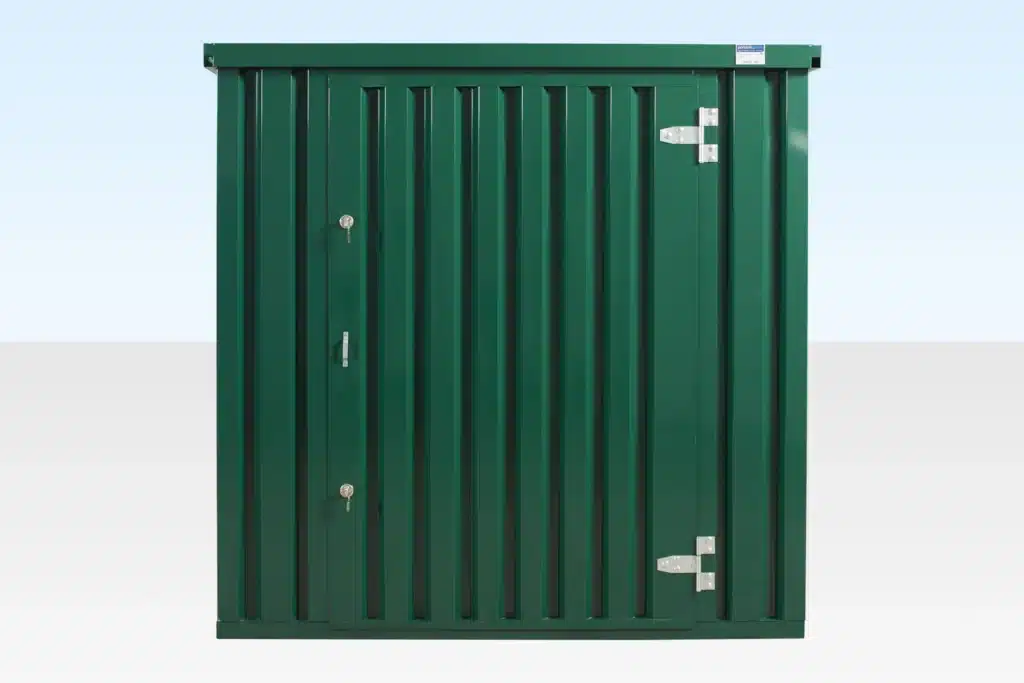 4m x 2.1m Powder Coated Flat Packed Store - Image 2