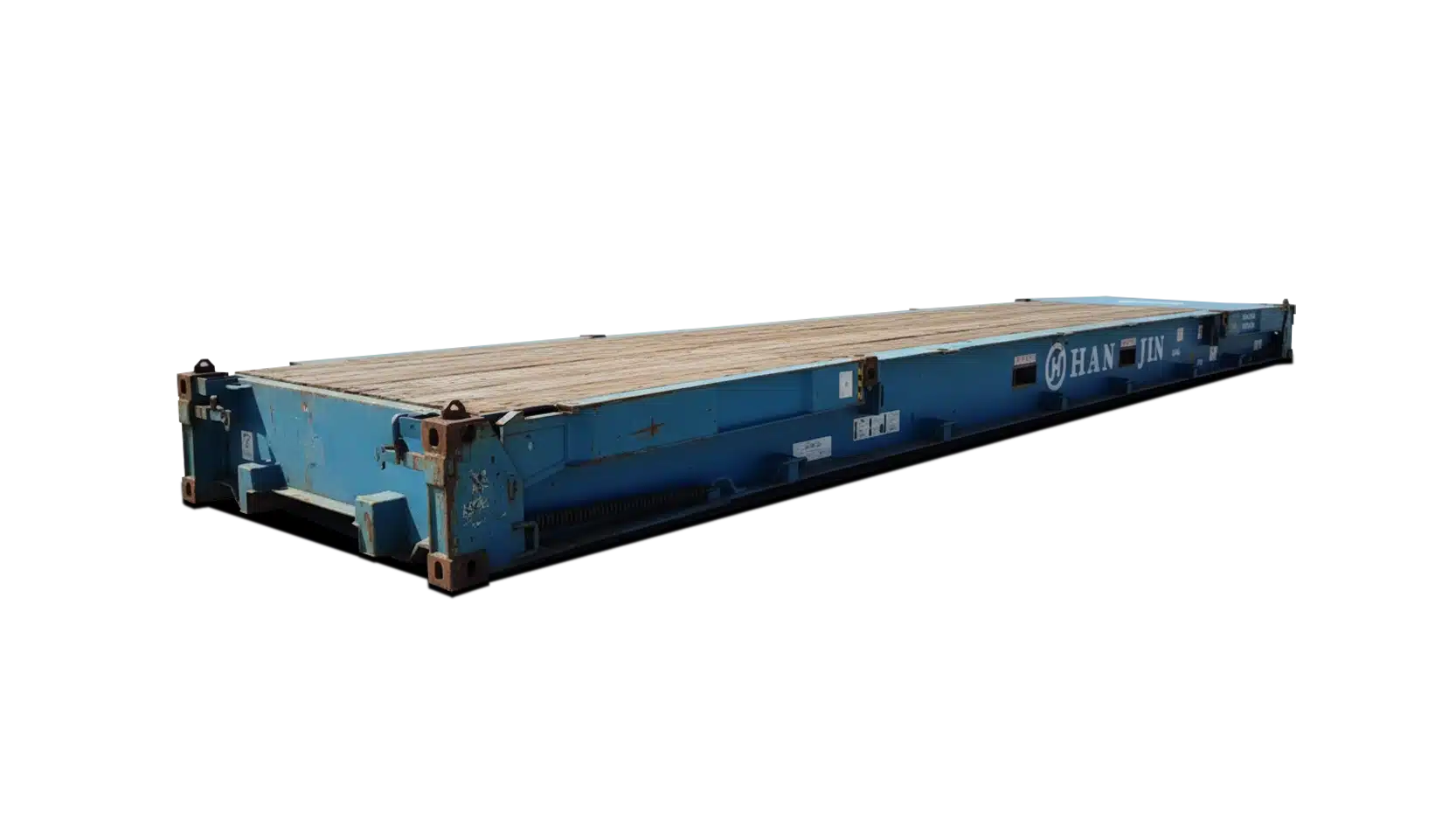 40ft Used Flat Rack Shipping Container for Sale