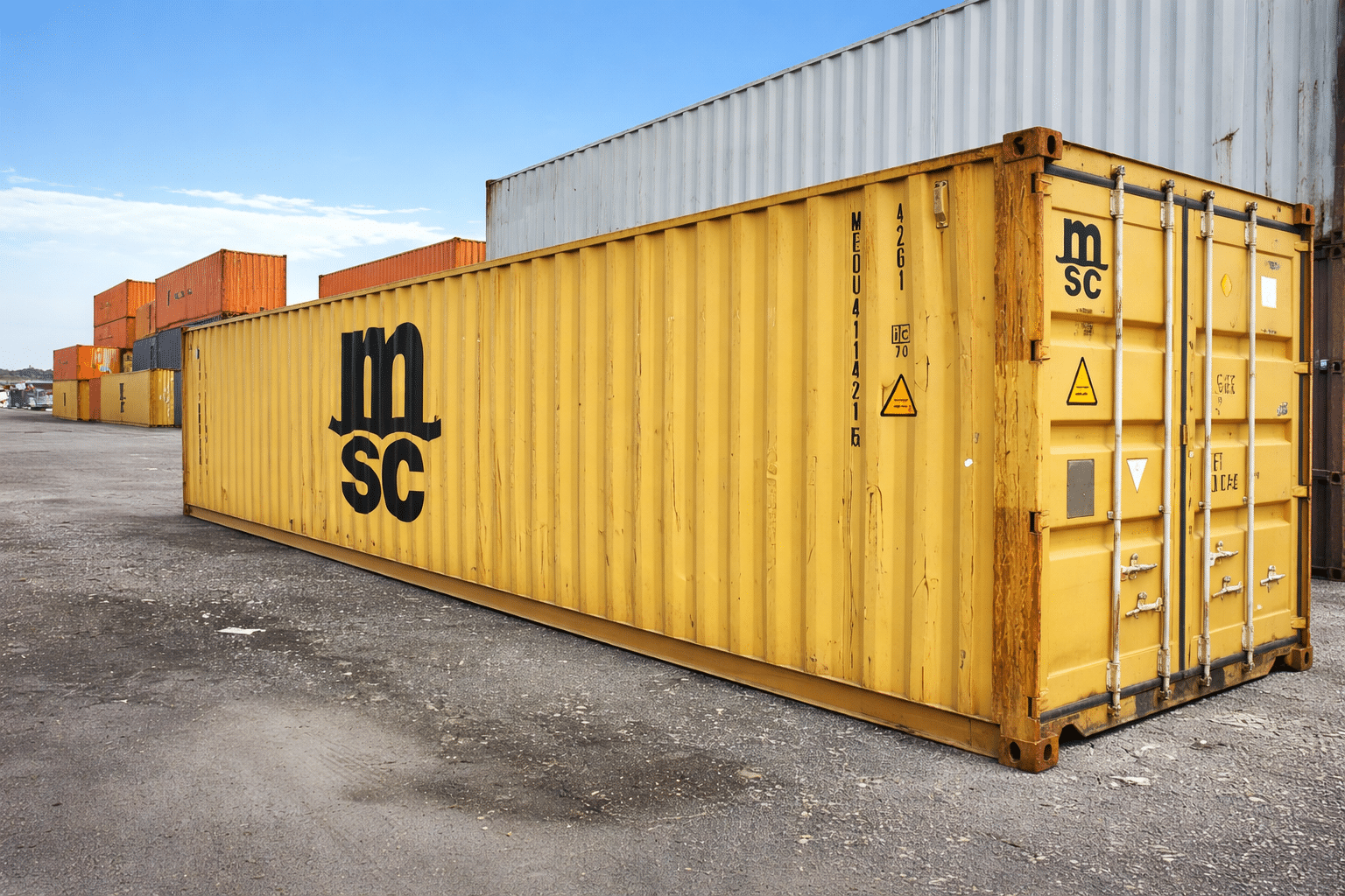 40ft Used Standard Shipping Container for Sale – Wind & Watertight