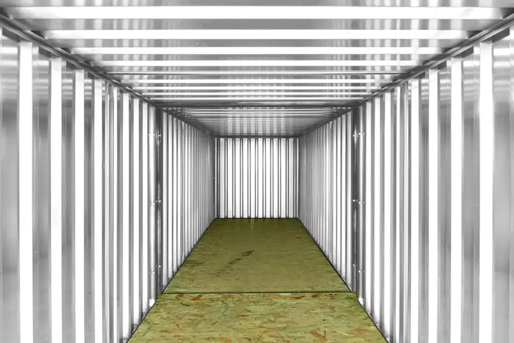 6M X 2.1M End Linked Flat Packed Container Bundle (Galvanised) - Image 4