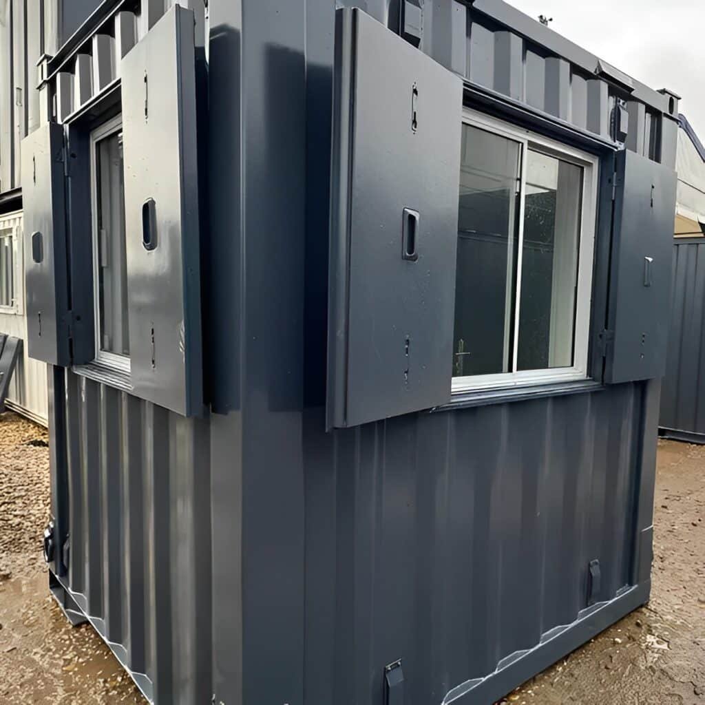 7Ft x 7Ft Shipping Container Office | Portable Building | Anti-Vandal Building - Image 2