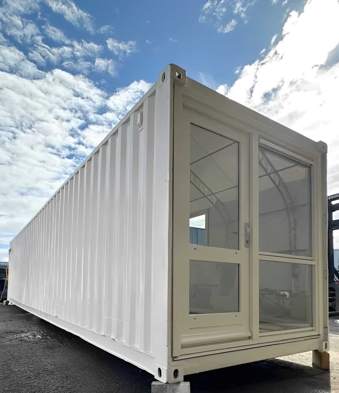 Converted 40ft Shipping Container | Open Plan Office | Portable Container Building - Image 8