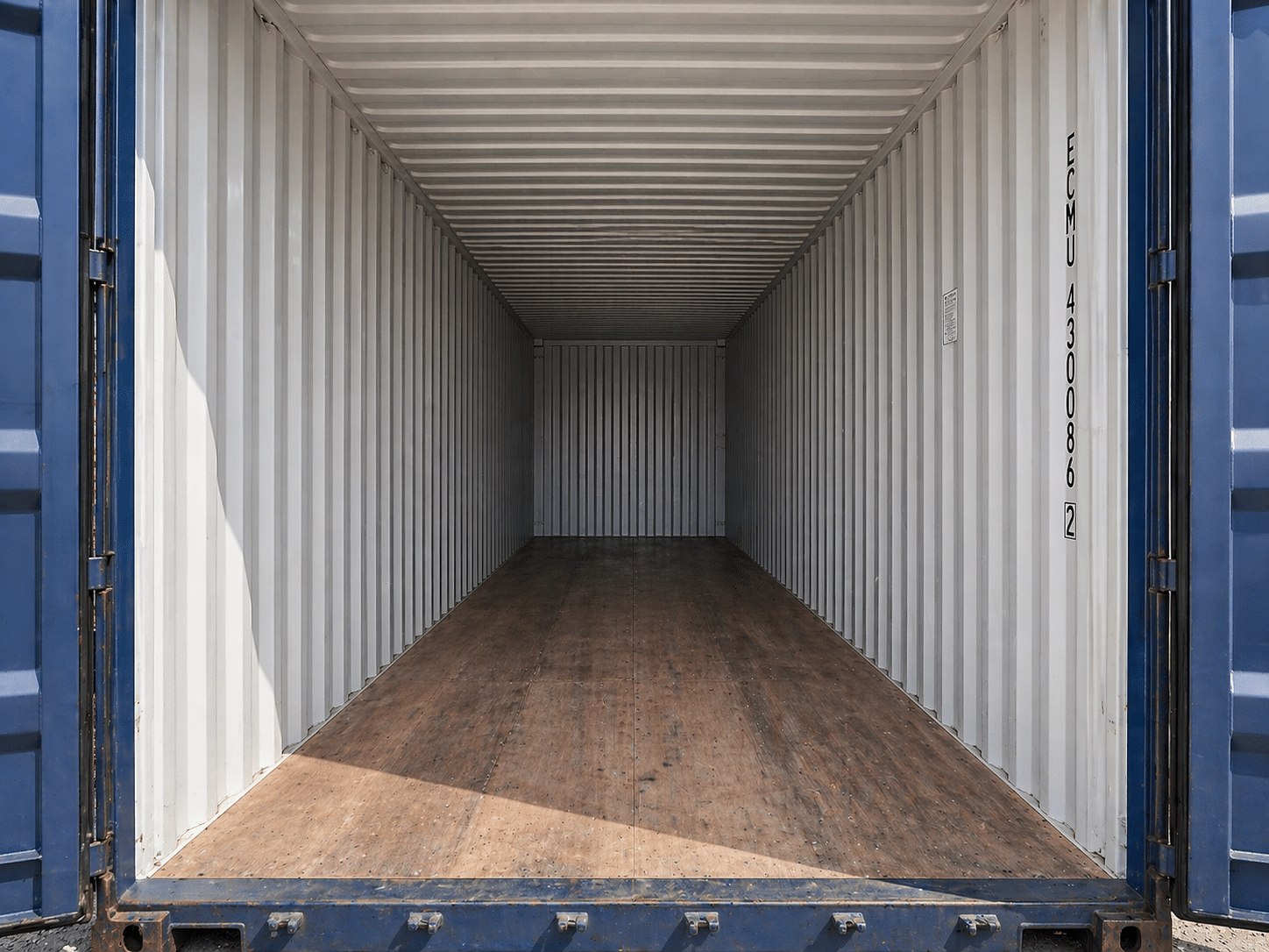 40ft Standard Wind and Watertight Shipping Container for Sale - Image 2
