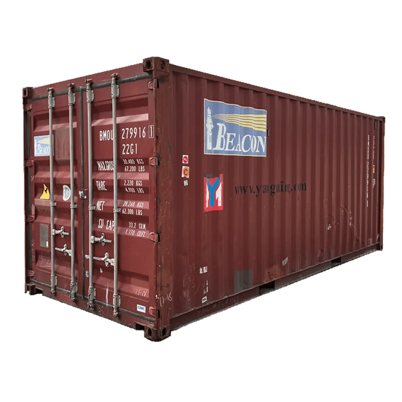 20ft Used Cargo-Worthy Shipping Container for Sale – Dry Van